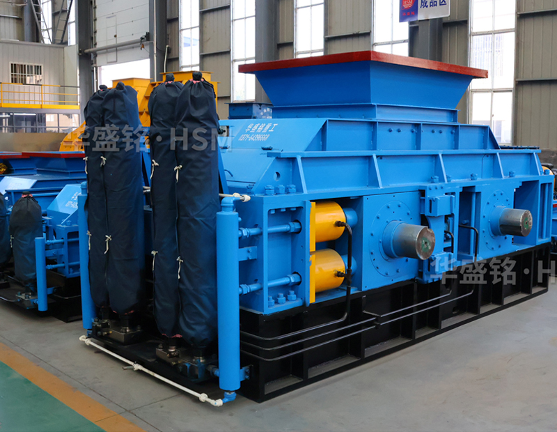 鵝卵石能否制成沙子呢？1510液壓對輥式制砂機怎么樣?